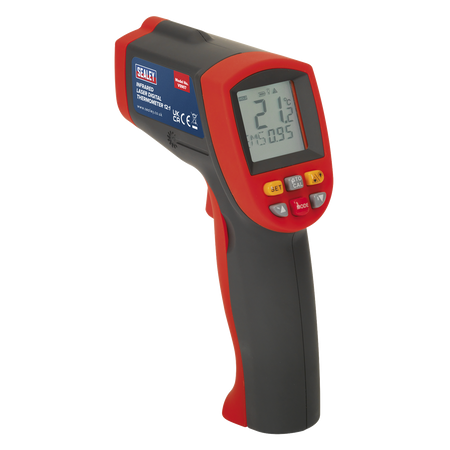 Sealey VS907 Infrared Laser Digital Thermometer 12:1
