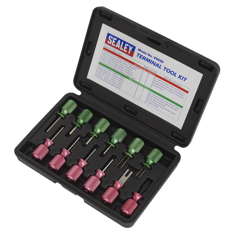 Sealey VS920 12pc Terminal Tool Set
