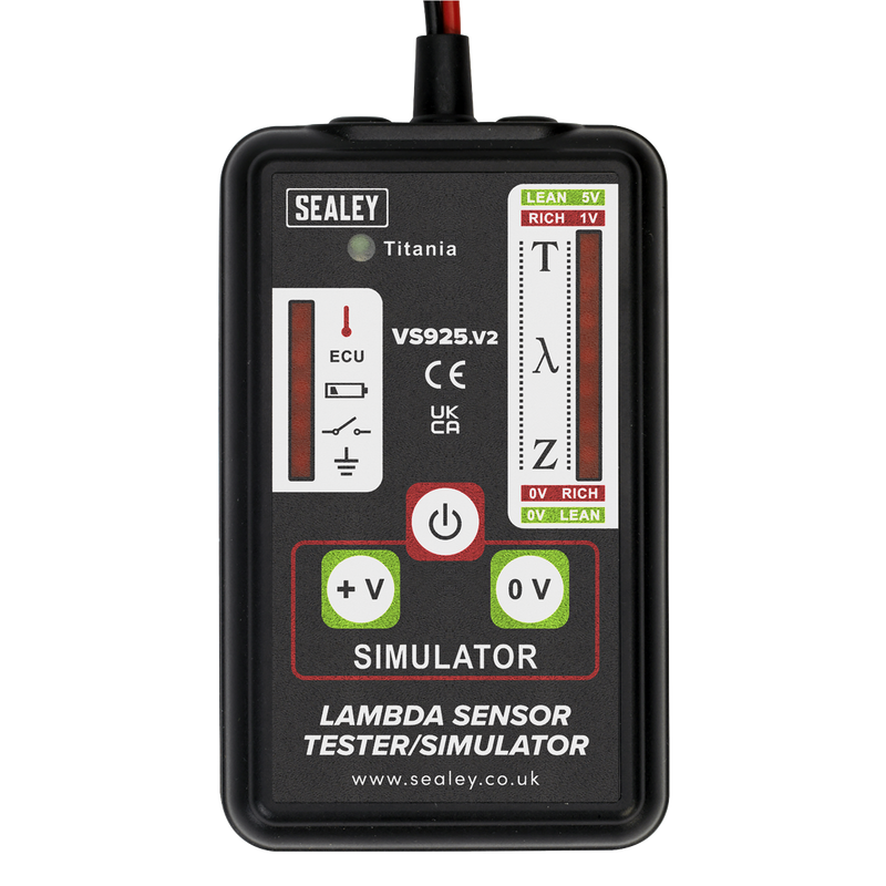 Sealey VS925 Lambda Sensor Tester/Simulator