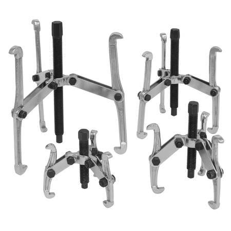 Sealey VS95 4pc Triple Leg Gear Reversible Puller Set