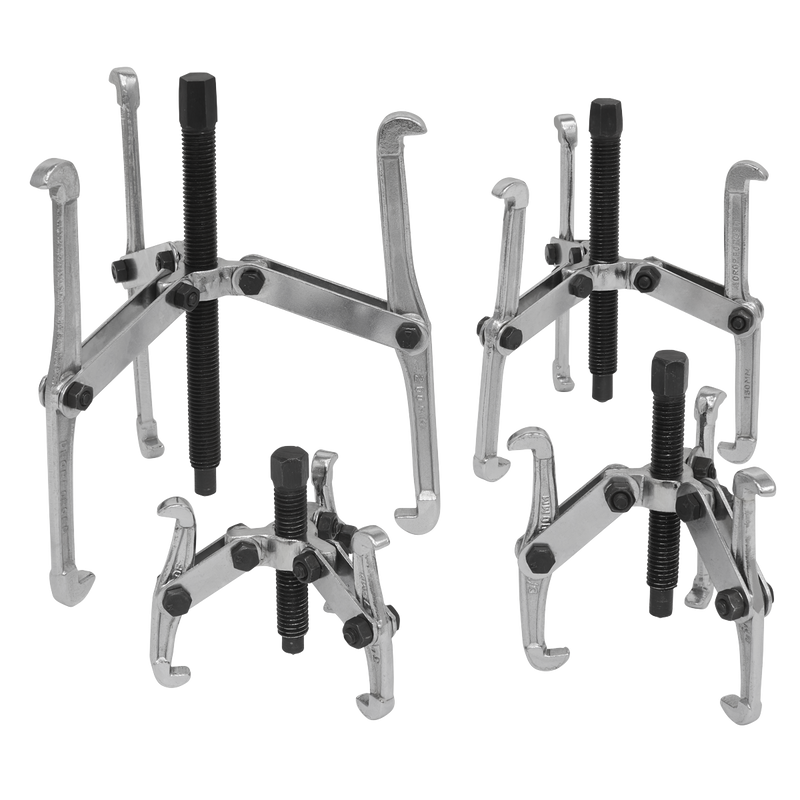 Sealey VS95 4pc Triple Leg Gear Reversible Puller Set