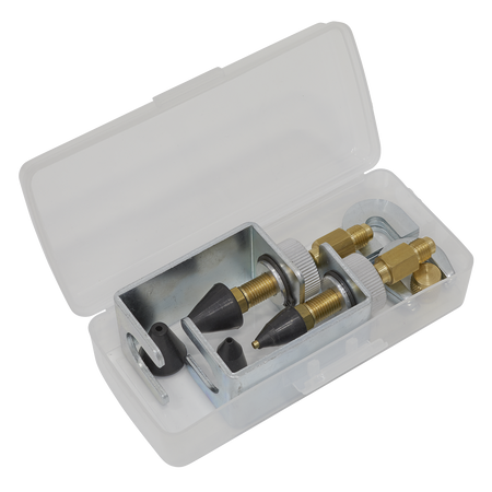 Sealey VSAC135 13pc Air Conditioning Pressure Test Connector Kit