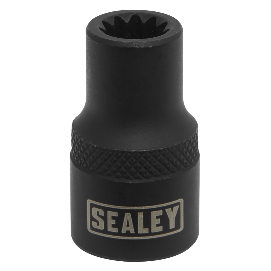 Sealey VSE0490 3/8"Sq Drive 8mm Brake Caliper Socket, 11-Point Profile