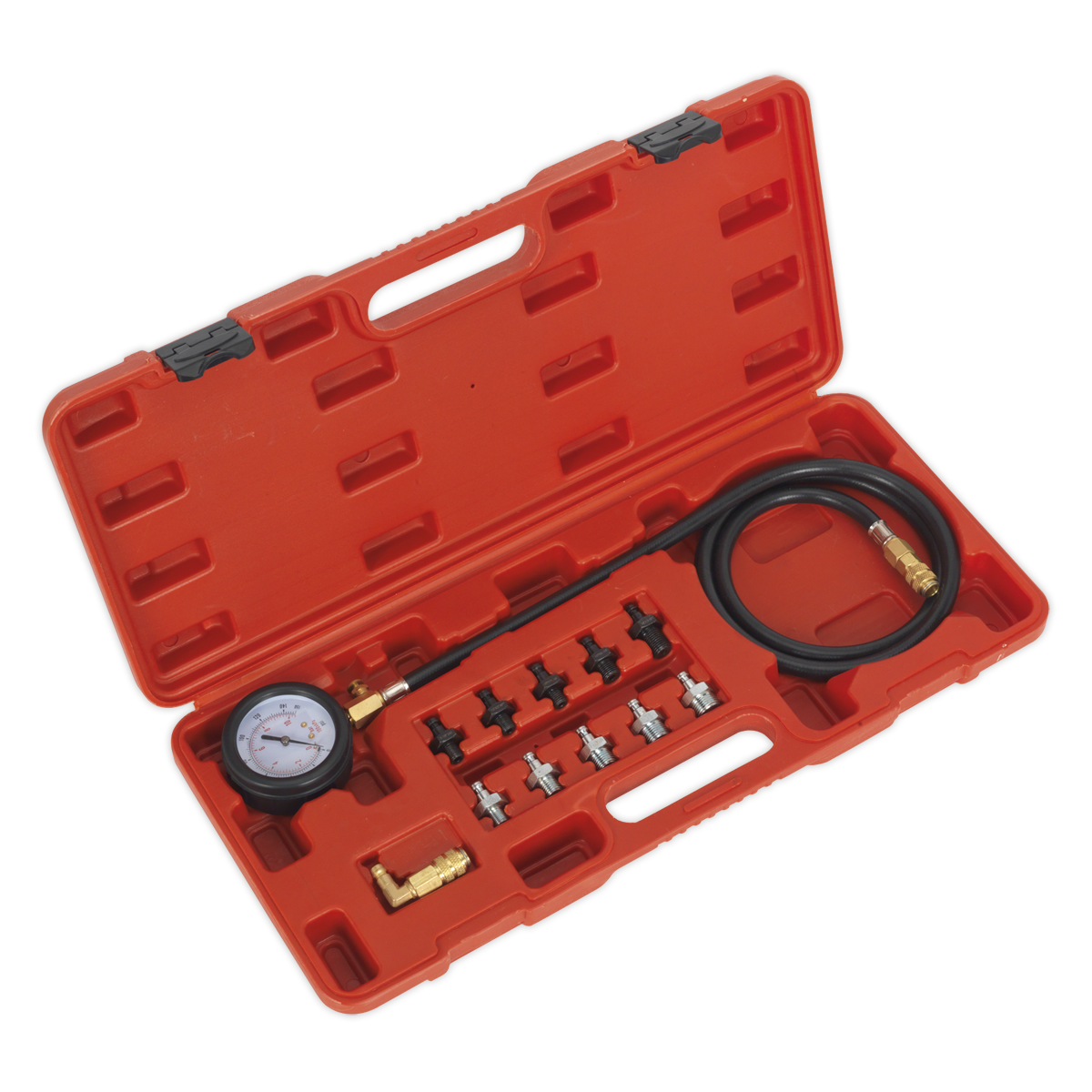 Sealey VSE203 12pc Oil Pressure Test Kit