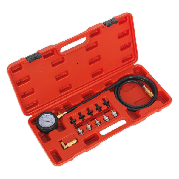 Sealey VSE203 12pc Oil Pressure Test Kit