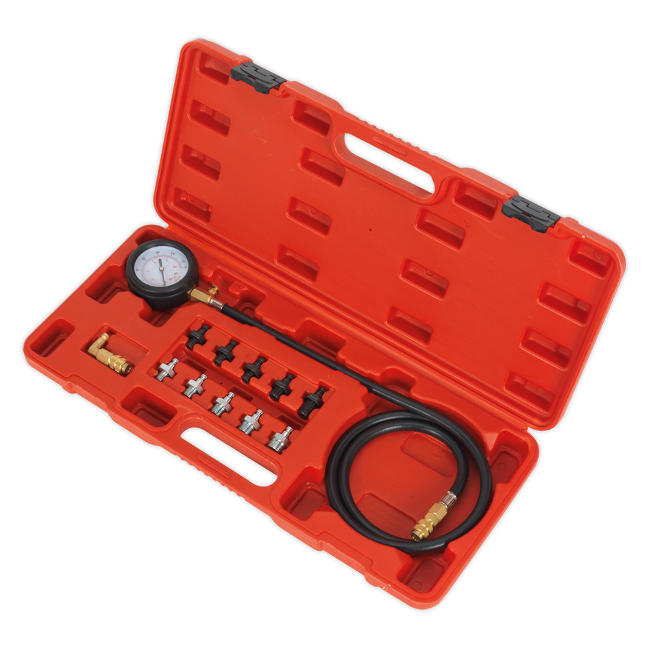 Sealey VSE203 12pc Oil Pressure Test Kit