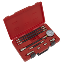 Sealey VSE206 10pc Petrol Engine Compression Test Kit