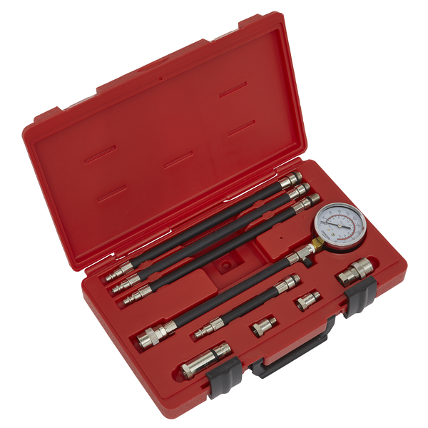 Sealey VSE206 10pc Petrol Engine Compression Test Kit