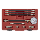 Sealey VSE206 10pc Petrol Engine Compression Test Kit