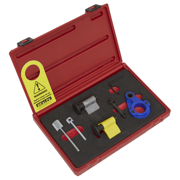 Sealey VSE2092 Diesel Engine Timing Tool Kit 1.2D, 1.4D, 1.6D, 2.0D - for VAG, Ford & Mitsubishi - Belt Drive