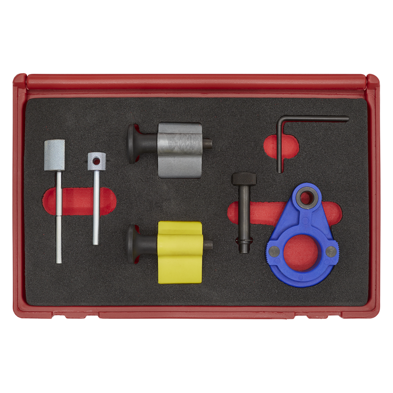Sealey VSE2092 Diesel Engine Timing Tool Kit 1.2D, 1.4D, 1.6D, 2.0D - for VAG, Ford & Mitsubishi - Belt Drive