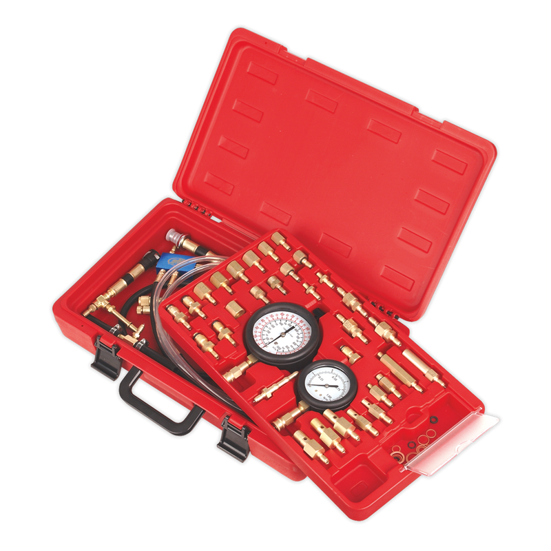 Sealey VSE210 Fuel Injection Pressure Test Kit