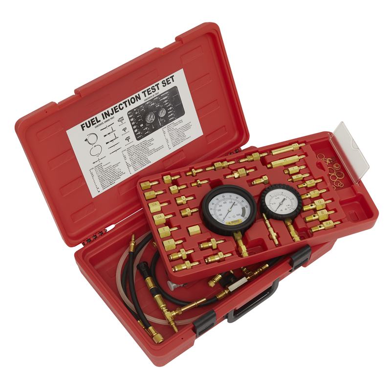 Sealey VSE210 Fuel Injection Pressure Test Kit