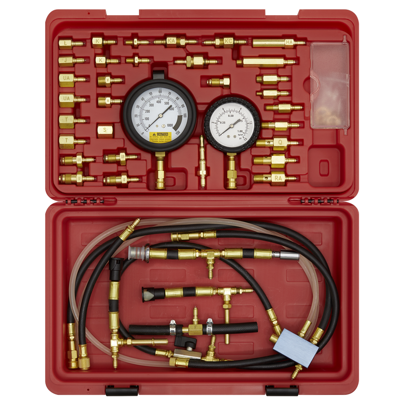 Sealey VSE210 Fuel Injection Pressure Test Kit