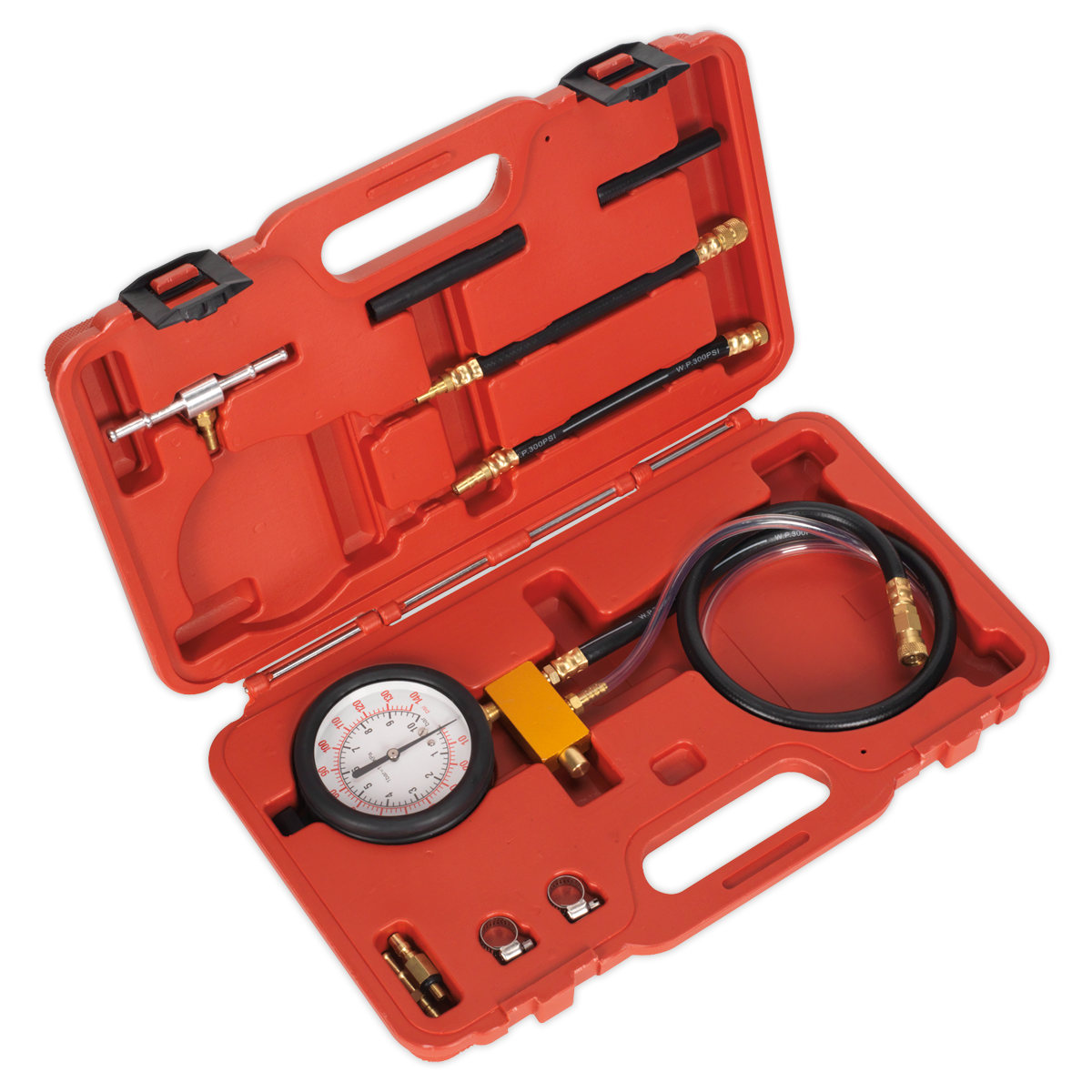 Sealey VSE211 Fuel Injection Pressure Test Kit - Test Port
