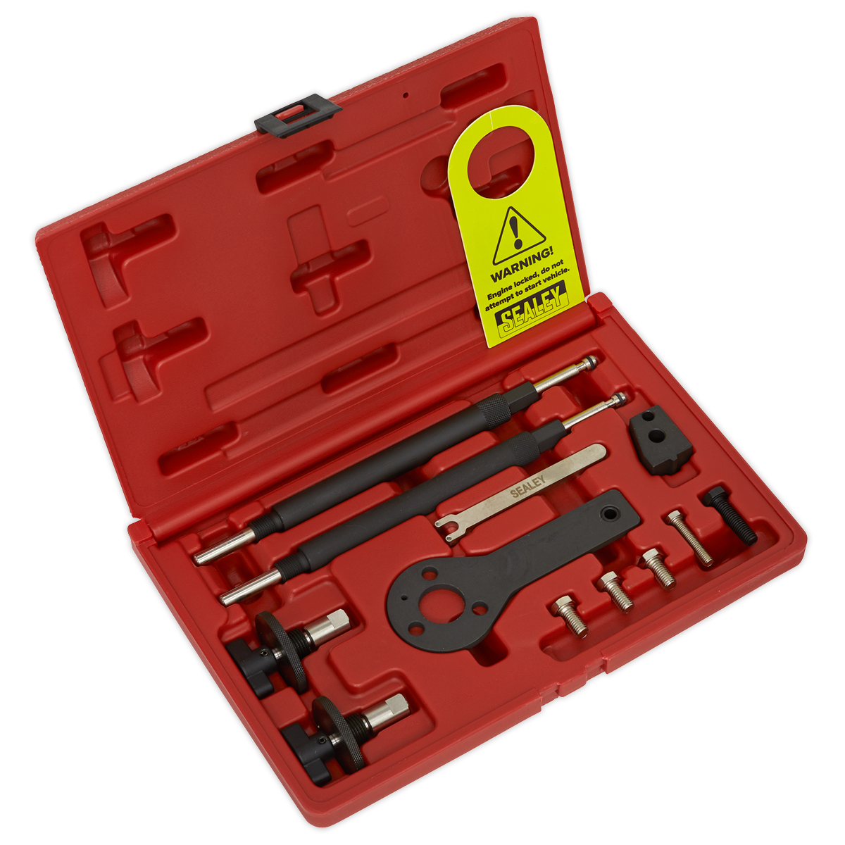 Sealey VSE2511A Petrol Engine Timing Tool Kit - for Alfa Romeo, Fiat, Lancia - 1.2, 1.4 16v, 1.4 T-Jet - Belt Drive