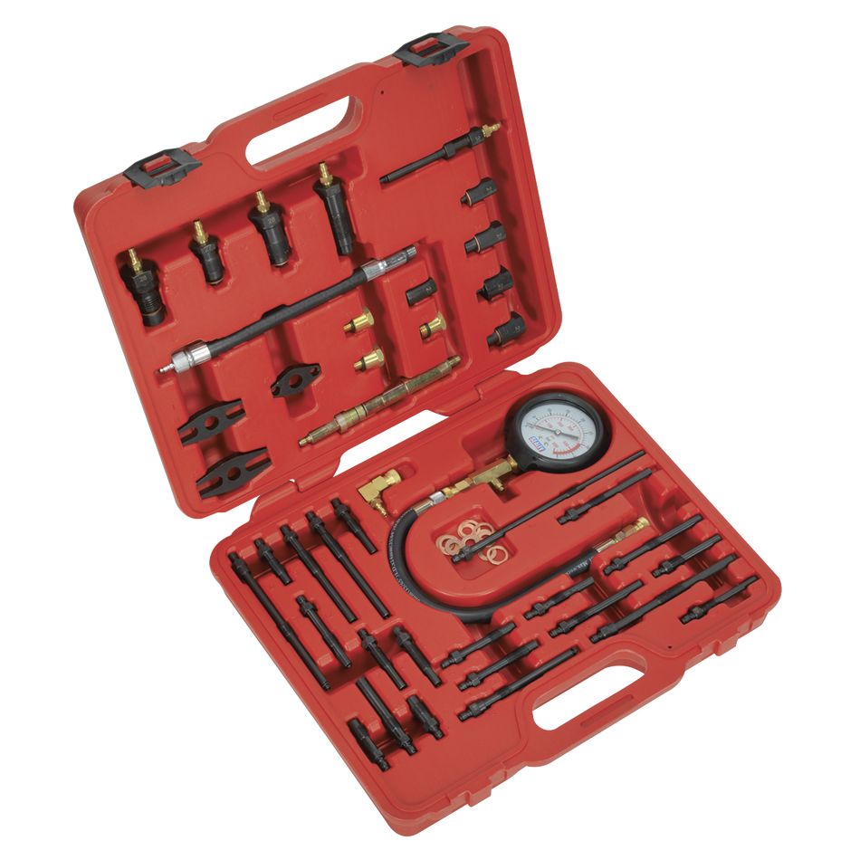 Sealey VSE3155 Master Compression Test Kit - Diesel & Petrol