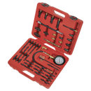 Sealey VSE3155 Master Compression Test Kit - Diesel & Petrol
