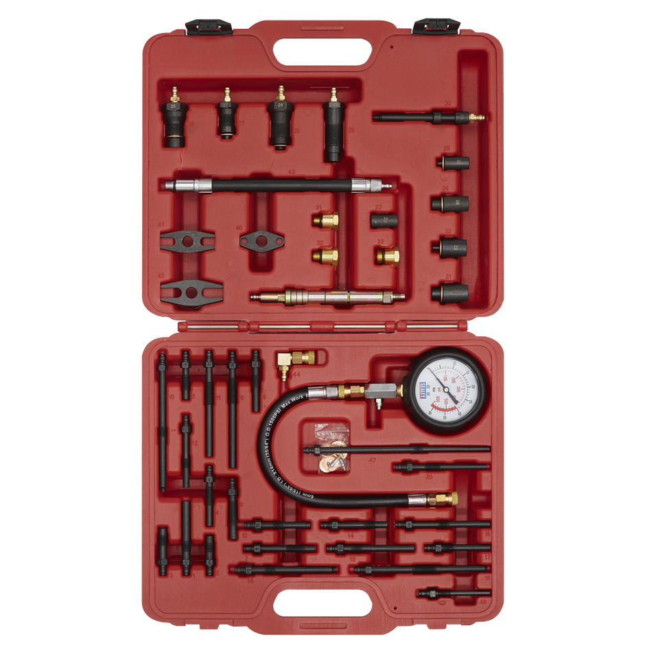 Sealey VSE3155 Master Compression Test Kit - Diesel & Petrol