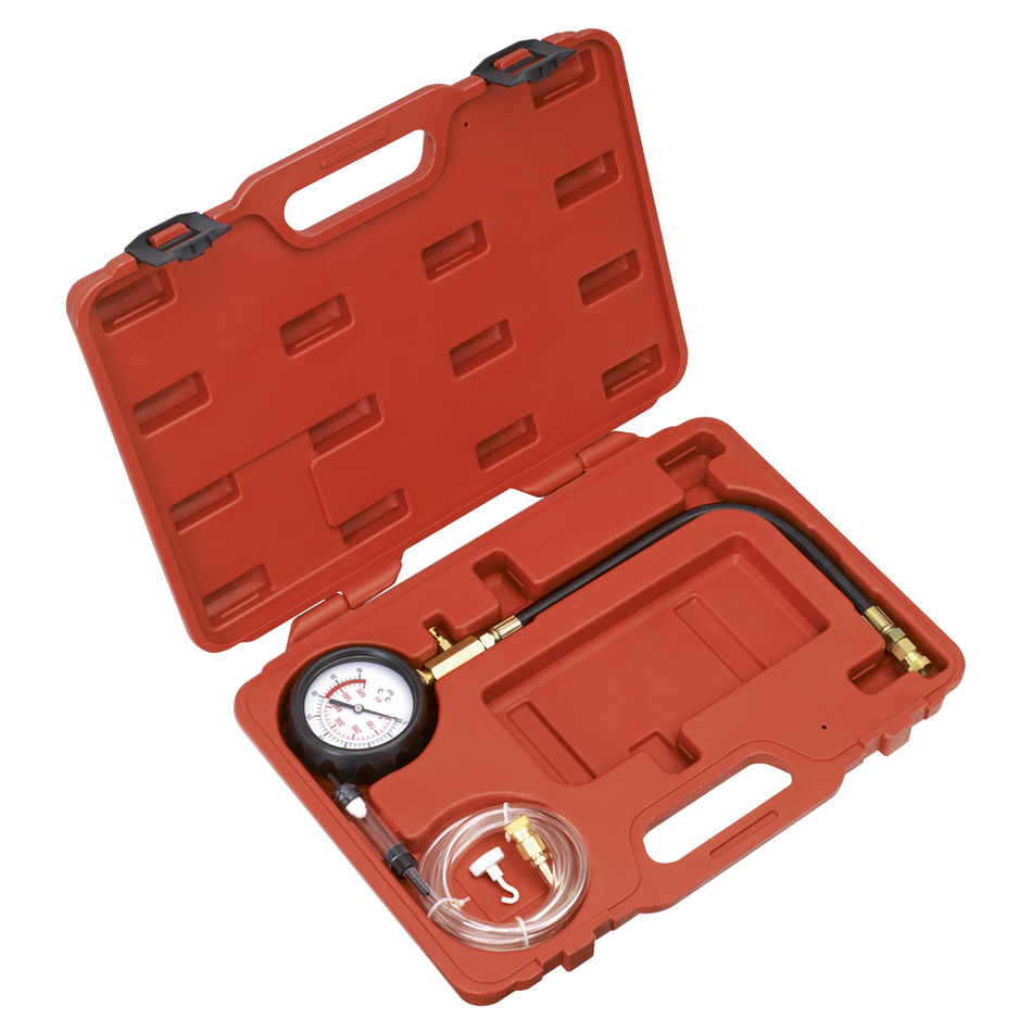 Sealey VSE3157 Diesel Compression Gauge, Hose & TDC Base Kit