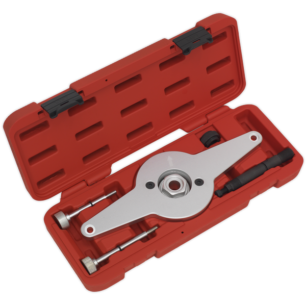 Sealey VSE4251 Vibration Damper Holding Tool - VAG 1.8, 2.0 TFSi - Chain Drive