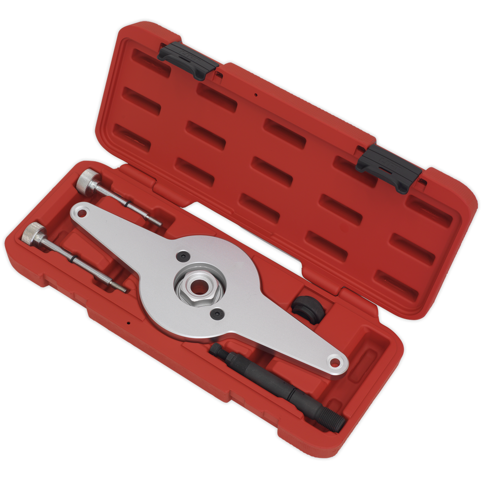 Sealey VSE4251 Vibration Damper Holding Tool - VAG 1.8, 2.0 TFSi - Chain Drive