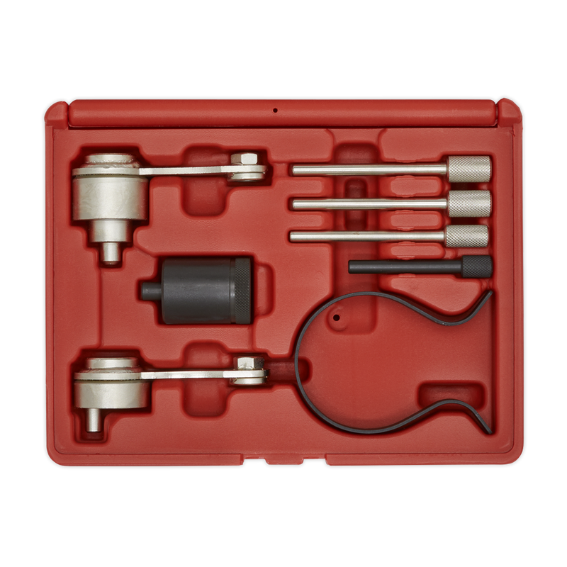 Sealey VSE5000A Diesel Engine Timing Tool Kit - for Citroen, Jaguar, Land Rover, Peugeot 2.7D, 3.0D - Belt Drive