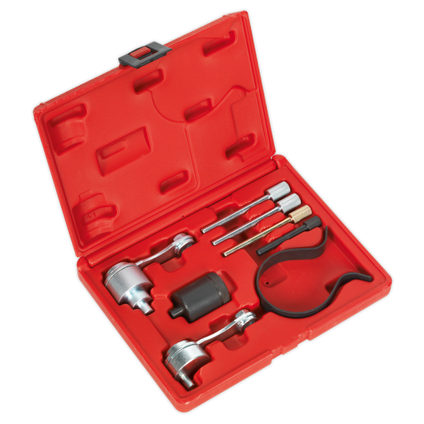 Sealey VSE5000A Diesel Engine Timing Tool Kit - for Citroen, Jaguar, Land Rover, Peugeot 2.7D, 3.0D - Belt Drive