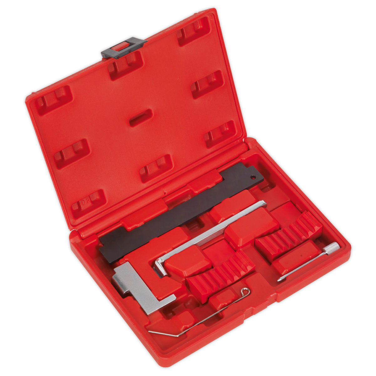 Sealey VSE5006 Petrol Engine Timing Tool Kit - for Alfa Romeo, Fiat, GM, Saab, Chevrolet - 1.4, 1.6, 1.8 Twinport - Belt Drive