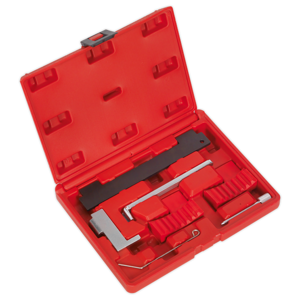 Sealey VSE5006 Petrol Engine Timing Tool Kit - for Alfa Romeo, Fiat, GM, Saab, Chevrolet - 1.4, 1.6, 1.8 Twinport - Belt Drive