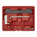 Sealey VSE5006 Petrol Engine Timing Tool Kit - for Alfa Romeo, Fiat, GM, Saab, Chevrolet - 1.4, 1.6, 1.8 Twinport - Belt Drive