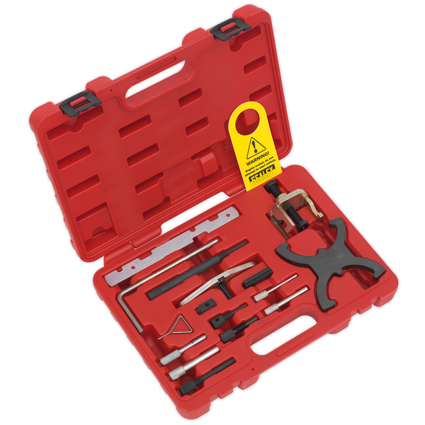 Sealey VSE5042A Diesel/Petrol Engine Timing Tool Combination Kit - for Ford, PSA - Belt/Chain Drive