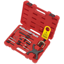 Sealey VSE5042A Diesel/Petrol Engine Timing Tool Combination Kit - for Ford, PSA - Belt/Chain Drive