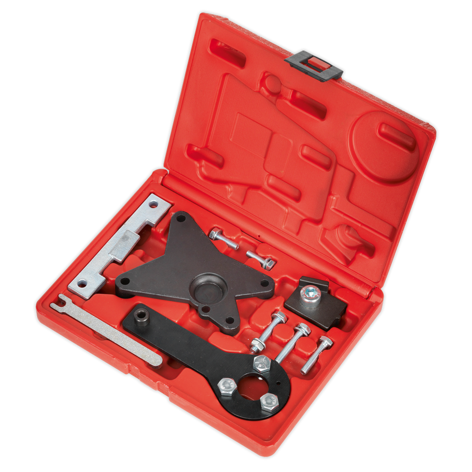 Sealey VSE5061 Petrol Engine Timing Tool Kit - for Alfa Romeo, Fiat, Ford, Lancia 1.2, 1.4 8v - Belt Drive