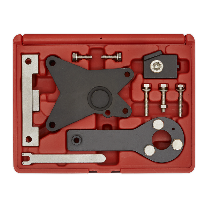 Sealey VSE5061 Petrol Engine Timing Tool Kit - for Alfa Romeo, Fiat, Ford, Lancia 1.2, 1.4 8v - Belt Drive