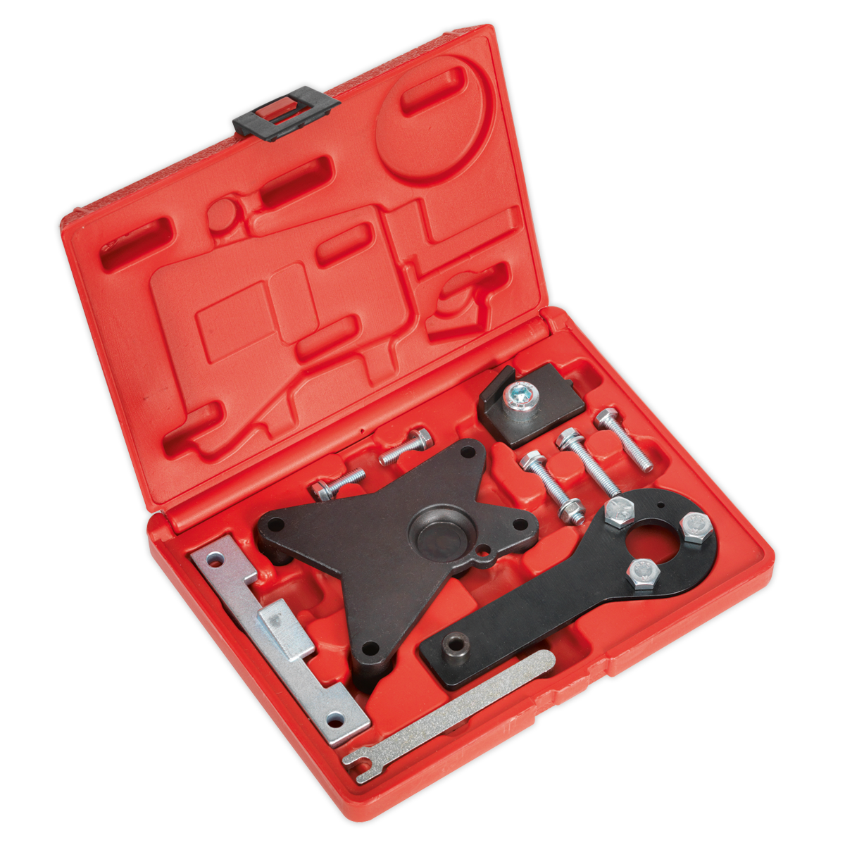 Sealey VSE5061 Petrol Engine Timing Tool Kit - for Alfa Romeo, Fiat, Ford, Lancia 1.2, 1.4 8v - Belt Drive