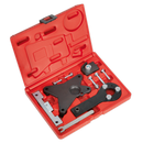 Sealey VSE5061 Petrol Engine Timing Tool Kit - for Alfa Romeo, Fiat, Ford, Lancia 1.2, 1.4 8v - Belt Drive