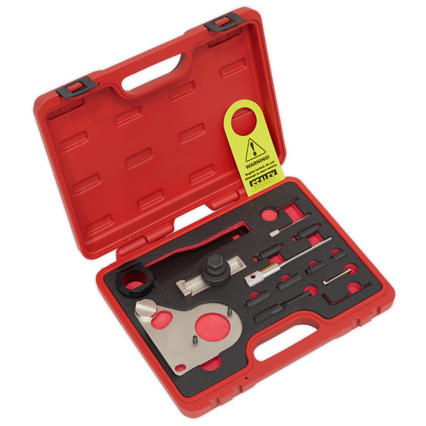 Sealey VSE5086A Diesel Engine Timing Tool Kit - for Renault, Mercedes, Nissan, GM 1.6D, 2.0, 2.3 dCi/CDTi - Chain Drive