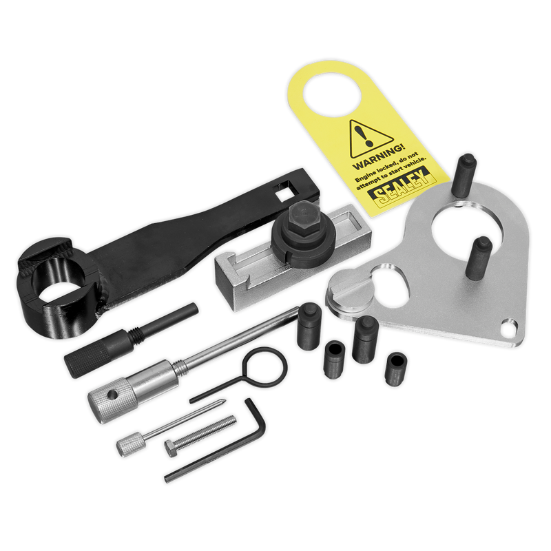 Sealey VSE5086A Diesel Engine Timing Tool Kit - for Renault, Mercedes, Nissan, GM 1.6D, 2.0, 2.3 dCi/CDTi - Chain Drive