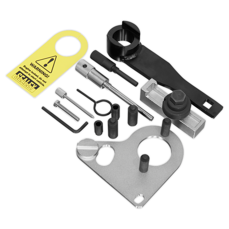 Sealey VSE5086A Diesel Engine Timing Tool Kit - for Renault, Mercedes, Nissan, GM 1.6D, 2.0, 2.3 dCi/CDTi - Chain Drive