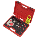 Sealey VSE5086A Diesel Engine Timing Tool Kit - for Renault, Mercedes, Nissan, GM 1.6D, 2.0, 2.3 dCi/CDTi - Chain Drive
