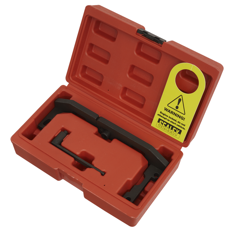 Sealey VSE5092 Petrol Engine Timing Tool Kit - for PSA, GM & Toyota 1.0 VTi, 1.2 VTi - Belt Drive