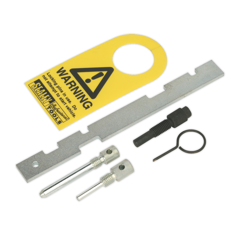 Sealey VSE5515 Petrol Engine Timing Tool Kit - for Ford, Mazda, Volvo 1.25, 1.6, 1.8, 2.0, 2.3 16v Duratec - Belt/Chain Drive