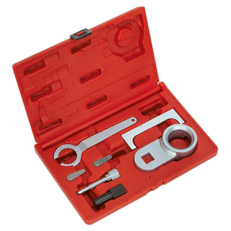 Sealey VSE5559 Diesel Engine Timing Tool Kit - for VAG 2.4/2.5D SDi/TDi/TDiCR - Belt Drive