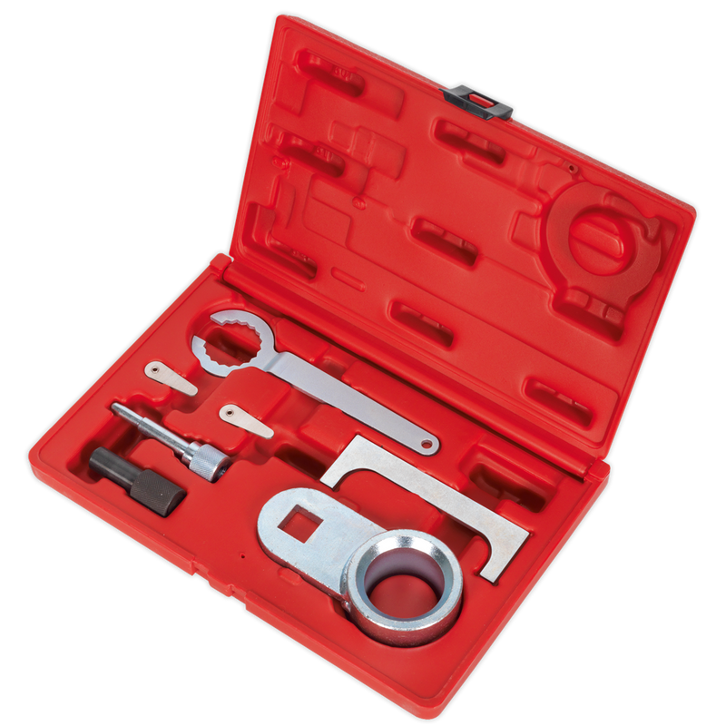 Sealey VSE5559 Diesel Engine Timing Tool Kit - for VAG 2.4/2.5D SDi/TDi/TDiCR - Belt Drive