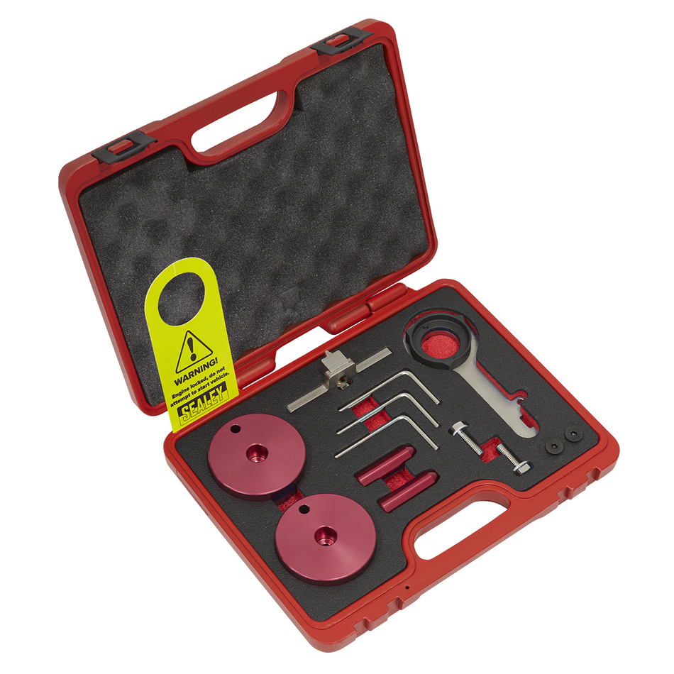 Sealey VSE5640 Diesel Engine Timing Tool Kit - for Ford 2.0TDCi EcoBlue - Belt Drive