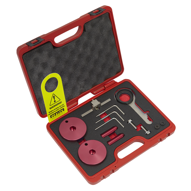 Sealey VSE5640 Diesel Engine Timing Tool Kit - for Ford 2.0TDCi EcoBlue - Belt Drive