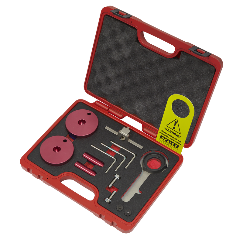 Sealey VSE5640 Diesel Engine Timing Tool Kit - for Ford 2.0TDCi EcoBlue - Belt Drive