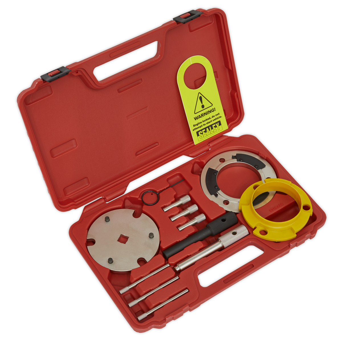 Sealey VSE5841A Diesel Timing Tool & Fuel Injection Pump Kit - 2.0D, 2.2D & 2.4D Duratorq - Chain Drive