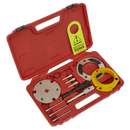 Sealey VSE5841A Diesel Timing Tool & Fuel Injection Pump Kit - 2.0D, 2.2D & 2.4D Duratorq - Chain Drive